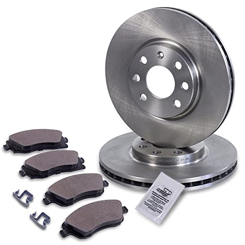 ATEC Germany Bremsenset Vorderachse inkl. Bremsscheiben Ø 260 mm Belüftet + Bremsbeläge Vorne Kompatibel mit OPEL COMBO,CORSA C, MERIVA A (X03), TIGRA TwinTop (X04)