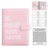 100 Envelope Saving Challenge, Sparbuch Für Geld Challenge, Geldsparmappe, 100 Tage Challenge Sparen, Sparbuch für Geld 5000 Euro, Saving Spar Challenge Für Budget Planer, Buch Zum Sparen, Sparheft