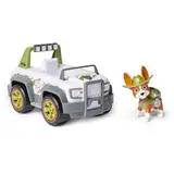 PAW PATROL, Jungle Cruiser mit Tracker-Figur (Sustainable Basic Vehicle/Basis Fahrzeug), Spielzeug für Kinder ab 3 Jahren