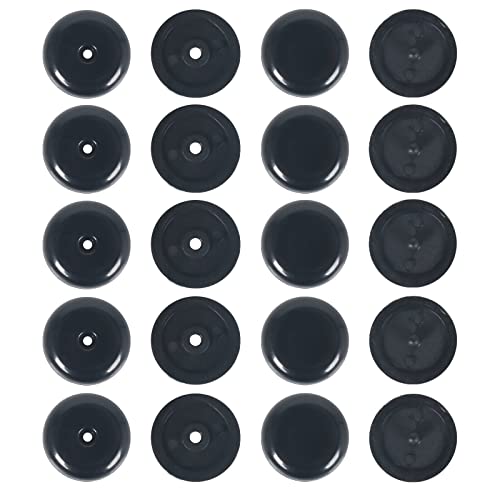 GGISUI Sicherheitsgurt Stopper 10 Paar Gurtstopper Sicherheitsgurt Auto Universal Sicherheitsgurt Gurt Knopf Sicherheitsgurt Stopper knopf Schwarz für Auto SUV LKW