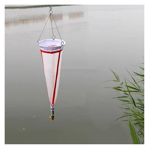 Wasserprobenehmer Biologisches Netz Für Plankton, Plankton-Probenahme-Netz Mit 304 Edelstahl-Maschenring & 5M Seil, 125 & 200 Mesh Fischerei-Plankton-Netze Für Aquakultur-Unternehmen(Aperture 0.064 mm