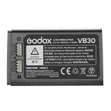 Godox VB30 Akku für V1Pro V1 V860III V850III Flash, DC7,2 V 2980 mAh 21,456 Wh (VB26 Upgraded)