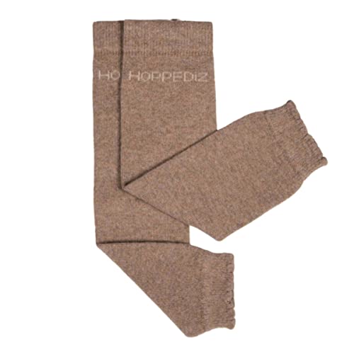 Hoppediz Babystulpen aus Kashmir/Merinowolle, Baby Leg Warmers, Einheitsgröße, natur