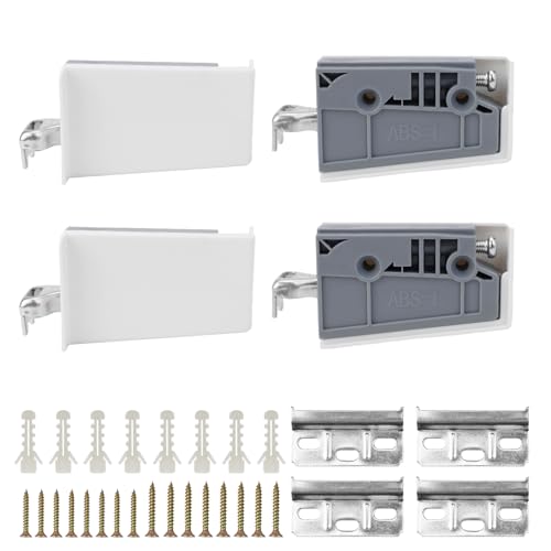 KXVXXV Schrankaufhänger Set, Wandhalterung Wandbefestigung Schrank Schrankaufhängung Tragkraft 150 kg, Hängeschrank Halterung für Möbelaufhänger Küchenschränke