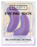 YEAUTY RECHARGING RETINOL EYE PADS - superweiche Augenpads mit Anti-Aging-Serum - reduziert feine Linien und Fältchen -glättet die Haut der Augenpartie - intensive Feuchtigkeit