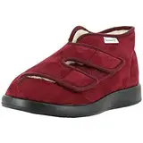 VAROMED Genua Winter Gesundheitsschuhe Damen & Herren Bordeaux I Gr. 38 I Mit Schurwolle warm gefütterte orthopädische Schuhe für geschwollene Füße I Made in Germany