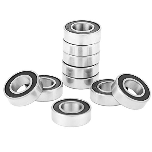 Kugellager 8mm innen,10 Stück 688-2RS Kugellager 8 * 16 * 5mm Miniatur Rillenkugellager Gummi Doppeltes Versiegeltes