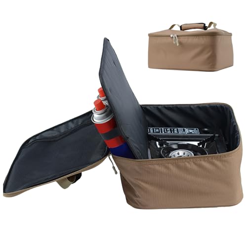 Outdoor Herd Carry Bag - Campingofen Organizer, Tragbarer Ausrüstungsbeutel | Herdbrenner Aufbewahrungsperson Outdoor Herd Tragetasche - Tragbarer Brennerbeutel, Außenprotokollhülle | Oxford Stoff Her