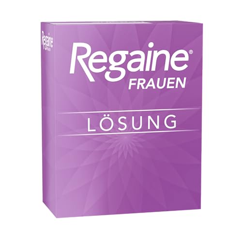 REGAINE Frauen Lösung: Mit 20 mg/ml Minoxidil bei erblich bedingtem Haarausfall, stoppt den erblich bedingten Haarausfall und regt neues Haarwachstum an, 3x60 ml