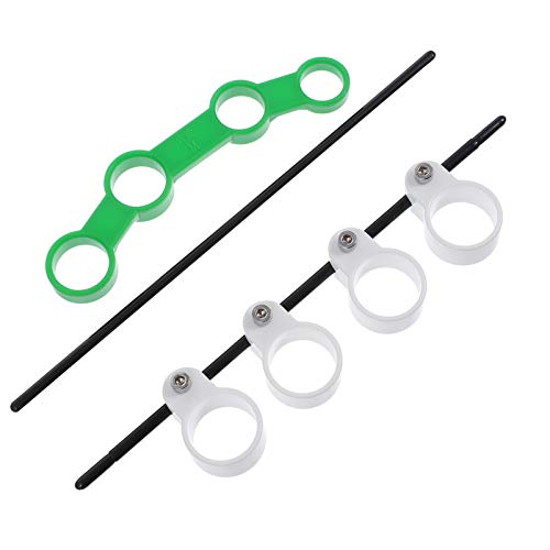 MILISTEN 2 Stücke Finger Expander Handstrecker Trainer Gitarre Fingerstretcher Fingerkraft Greifer Fingerstretcher Finger