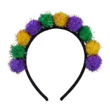 Fiesta Party Diadem - diffuser Bank, Regenbogen-Party-Tiara | Vielzahl von Farboptionen geschmückt, berührte Cosplay-Mode für erwachsene Mädchen, Frauen
