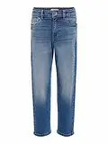 KIDS ONLY Fille Koncalla Life Mom Fit Dnm Azg159 Noos Jeans, Medium Blue Denim, 158 EU