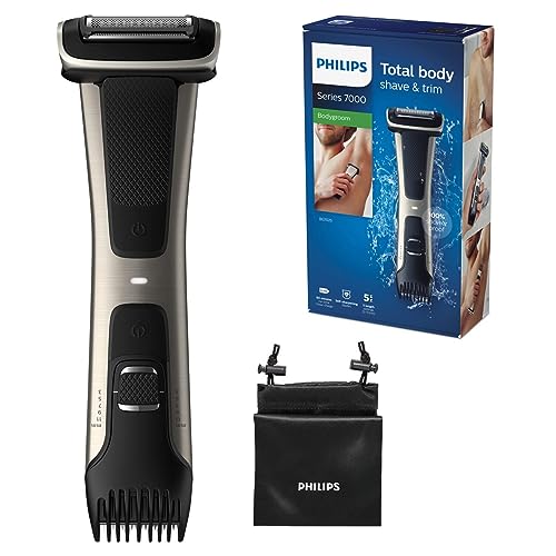 Philips BG7025/15 Bodygroom Series 7000 mit integriertem Kammaufsatz (3 bis 11 mm)