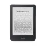 Kobo Clara BW | eReader | 15,2 cm (6 Zoll) blendfreier Touchscreen mit ComfortLight PRO | Dunkelmodus-Option | Hörbücher | wasserdicht | 16 GB Speicher | Schwarz