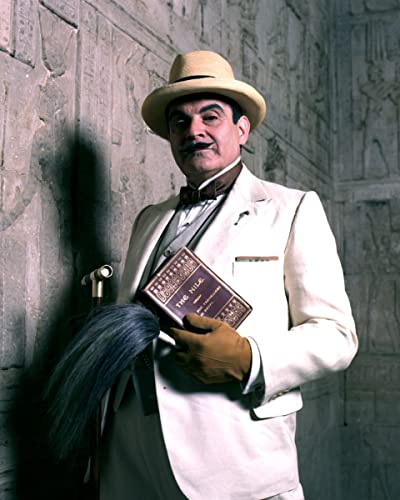 Poirot (TV) David Suchet Agatha Christie's Hercule Poirot Foto 25,4 x 20,3 cm