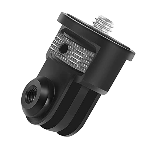 TONAUP Aluminium 1/4 Zoll Kamera Halterung Adapter Drehbar Stativ Gewinde Adapter für GoPro, Sony, Xiaomi oder Andere Aktion Kamaras