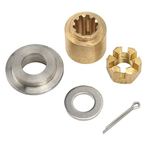 Baxnore Propeller-Hardware, Edelstahl-Propeller-Installations-Hardware-Kit, leichtes Propeller-Installationswerkzeug-Set für Außenbordmotoren