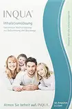 INQUA® Inhalationslösung | 50 Ampullen á 2,5ml | Isotonische Kochsalzlösung zum Inhalieren für Erwachsene, Kinder und Babys | ohne Konservierungsstoffe | NaCl 0,9%