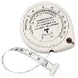1 Stück Körpermaßband mit BMI,Körpermassband 150 cm,Körper Maßband,Massband Körper,Schneider Maßband,Fitness Gadgets für Männer und Frauen Körpermessung Überwachung BMI