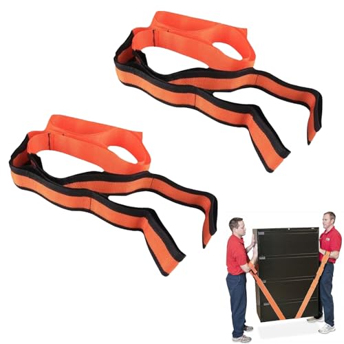 2 Personen Tragegurt, Tragegurte Umzug, Transportgurt, Hebegurt Zum Ergonomischen Und Eifachen Heben, Zum Heben, Transportieren Und Bewegen Von Möbeln, Haushaltsgeräten, Tragfähigkeit 120 Kg