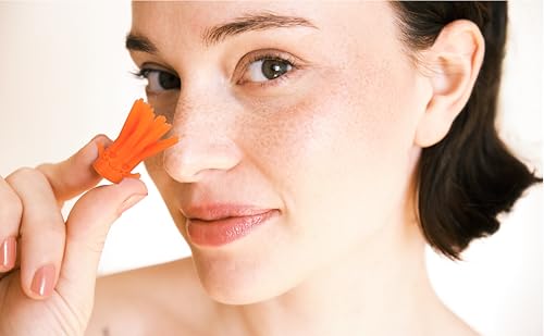 Freccoli Freckle Maker, 2025 Sommer Update, Limited Edition, Sommersprossenstempel aus Silikon (Rainbow Orange)