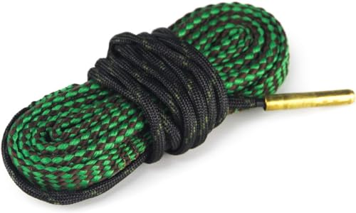 Royal Hunter ® – Boresnake – Kaliber .22 / .223-5,56mm - Laufreinigungsschnur und Laufreiniger für Gewehre und Pistolen für Ihre Waffenpflege Ɩ Bore Snake mit integrierter Messingbürste