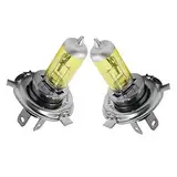 Hallenwerk 2xSt. AQUA VISION H4 60/55W P43t 12V Halogen Auto Lampen Birnen 3000k YELLOW/GELB Abblendlicht Fernlicht Zusatzscheinwerfer Nebelscheinwerfer