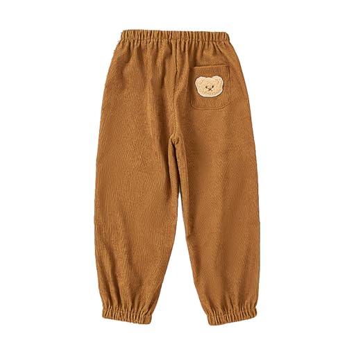 Generisch Trainingshose Kinder Cargohose Jungen Weite Beine Leicht Sporthose Arbeitshosen Bund Baumwolle Jogginghose Multitaschen Baggy Outdoorhose Stoffhose