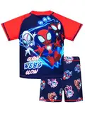 Marvel Spidey and His Amazing Friends Badeset | Spidey Kostüm Für Kinder | Blau | 104