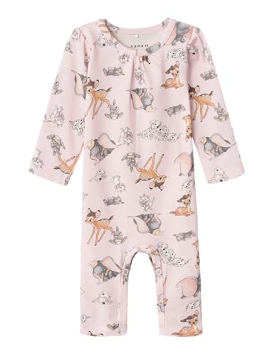 NAME IT Baby-Mädchen Nbfjess Disney Ls Suit Wdi Overall, Festival Bloom, 74