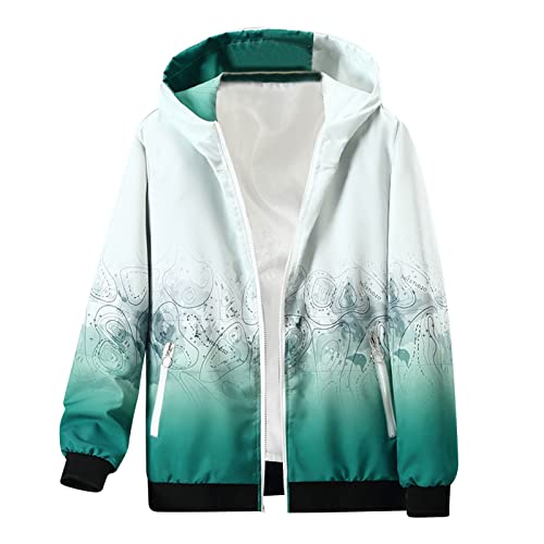 SRZYMJ Mantel Herren Kurz Wintermantel Lang Übergangsjacke Outdoorjacke Atmungsaktiv Jacke Atmungsaktiv Winddicht Softshelljacke Steppweste Funktionsjacke Parka Winter Sportjacke Freizeitjacke