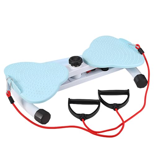 Kensbro Taillendrehscheibe Waist Twisting Machine, Taillentrainer mit Einstellbarer Widerstand &Fußmassagefunktion, Waist Twister mit Geräuscharm Tragfähig 150 Kg, Fitnessgeräte Für Zuhause