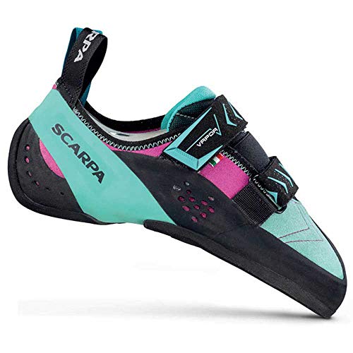 Scarpa Damen Vapor V WMN Kletterschuhe, Dahlia-Aqua FRW, 38 EU