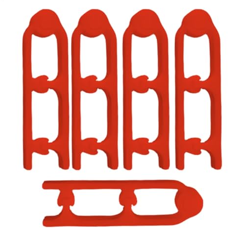 Kabel-Organizer-Clip, Drahthalter, Kabel-Management, 3D-gedruckte Draht-Befestigungsclips, 5 x tragbare Befestigungsklemmen, ideal für Schreibtisch, Nachttisch, Büros und Zuhause