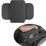 Sponge Car Armlehnen Polster, Armrest Protector Car with 2 Car Seat Organiser, Centre Armrest Cushion, Universal Car Accessories Interior, for Most Vehicles, SUV, Trucks, Schwamm Auto