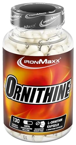 IronMaxx L-Ornithin Kapseln, 130 Stück (1er Pack)