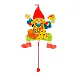 goki 53003 Jumping Jack Girl Spielzeug, Mehrfarbig, S