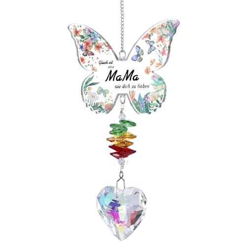 Mama Geschenk Mama Sonnenfänger Mama Geschenke für Mama Geschenk Mama du Wirst Mama Geschenk Weihnachten Mama du Wirst Mama Acryl Deko