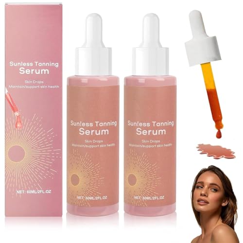 Bräunungstropfen zum Trinken, 120ml Selbstbräuner Bräunungstropfen, Selbstbräuner Tropfen zum Einnehmen, Self Tanning Drops zum Trinken, Bronzing Drops, Selbstbräuner Gesicht und Körper