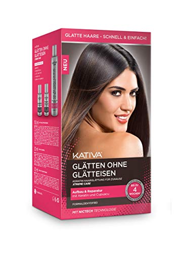 Kativa Haarglättung Xtreme Care - red