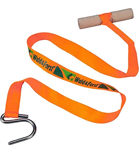 4adventures Wald & Forst Wild Bergehilfe Bergehaken mit Gurt Orange