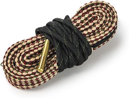 Royal Hunter ® – Boresnake - Kaliber .270 / .280 / .284-7mm - Laufreinigungsschnur und Laufreiniger für Gewehre und Pistolen für Ihre Waffenpflege Ɩ Bore Snake mit integrierter Messingbürste