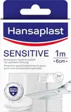 Hansaplast Sensitive Pflaster (1 m x 6 cm), zuschneidbare und hautfreundliche Wundpflaster mit Bacteria Shield & sicherer Klebkraft, schmerzlos zu entfernende Pflaster