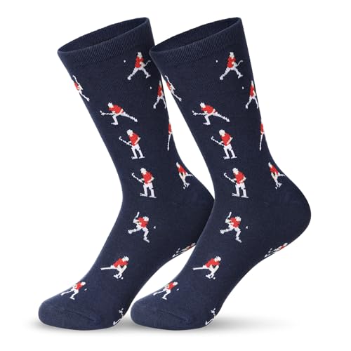 SATINIOR Lustige Unisex Weihnachtssocken Als Geschenk Unhöfliche Socken Als Geschenk Glückssocken(Golf)