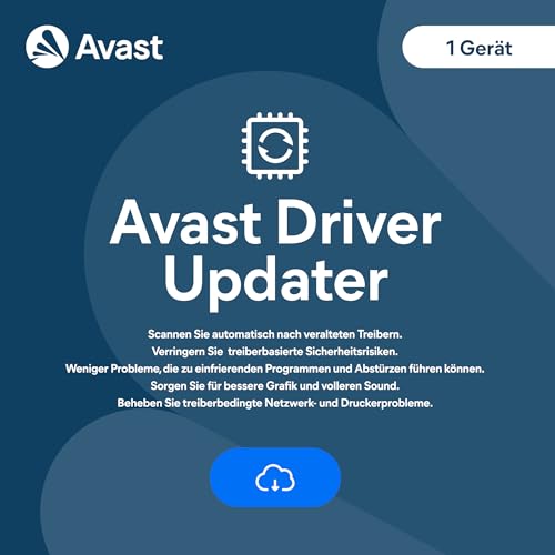 Avast Driver Updater 2025 | 1 Gerät | 1 Jahr | Aktivierungscode per Email