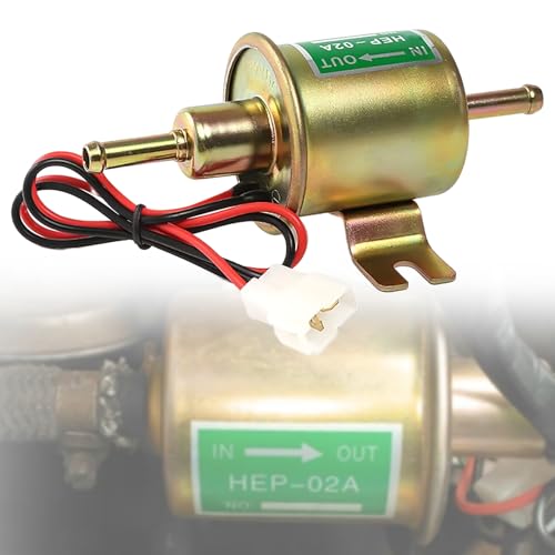 Kraftstoffpumpe, Elektrische Benzinpumpe, Universelle Elektrische 12V HEP-02A Dieselpumpe, Auto Kraftstoffpumpe Universelle, Hochleistungs-Druck-Dieselpumpe, Baumaschine Fuel Pump für Auto Fahrzeug