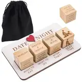 Pipihome Date Night Würfel für Paare, Spiele für Paare, Romantisches Date Ideen für Paare Lustiges Geschenke, Valentinstag, Jahrestag, Hochzeit, Geschenke für Couple Frauen und Männer