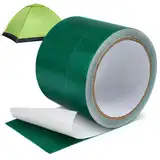 CAREDGO Reparaturklebeband Selbstklebend 8cm*5m Planen Reparaturband PVC Planenband Grün Reparatur Spezialband Abdichtband Wasserdicht Klebeband Duct Tape für Gewebeplanen Pool Zelt Plane Dachrinne