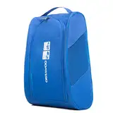 Tragbare Fußball schuhtasche, Robuster Golf Schuhbeutel Soccer Shoe Bag für Herren, Damen, Jungen, Mädchen, Sport (Blau)