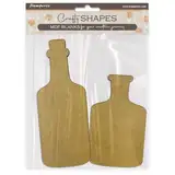 Stamperia KLSM03 Crafty Shapes, Brown, 20 x 0,5 x 16 cm